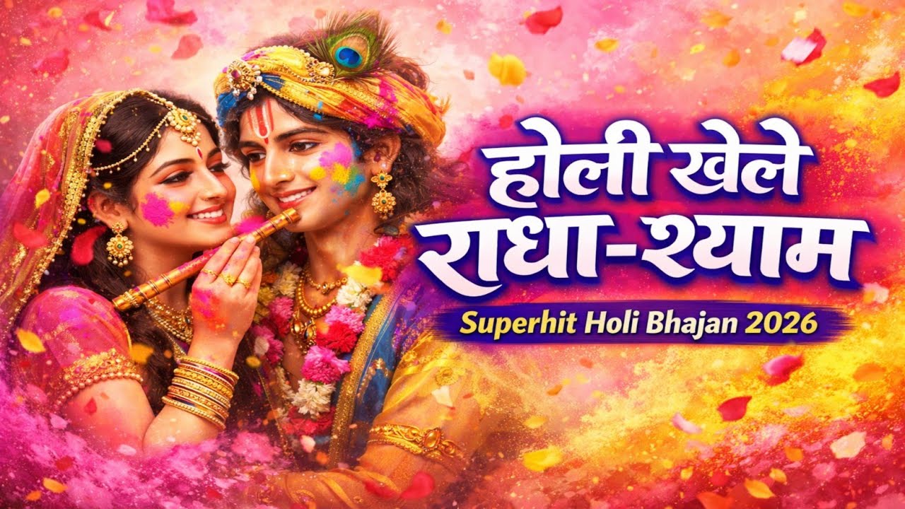 राधा कृष्ण की रंगों वाली होली | Radha Krishna Holi Song | Latest Bhajan