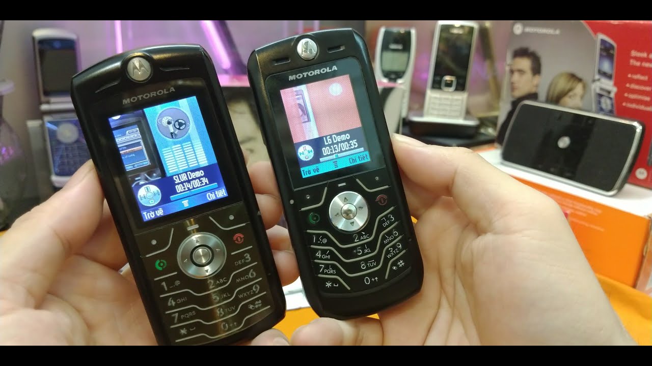 So sánh thiết kế Motorola L6 và Motorola L7