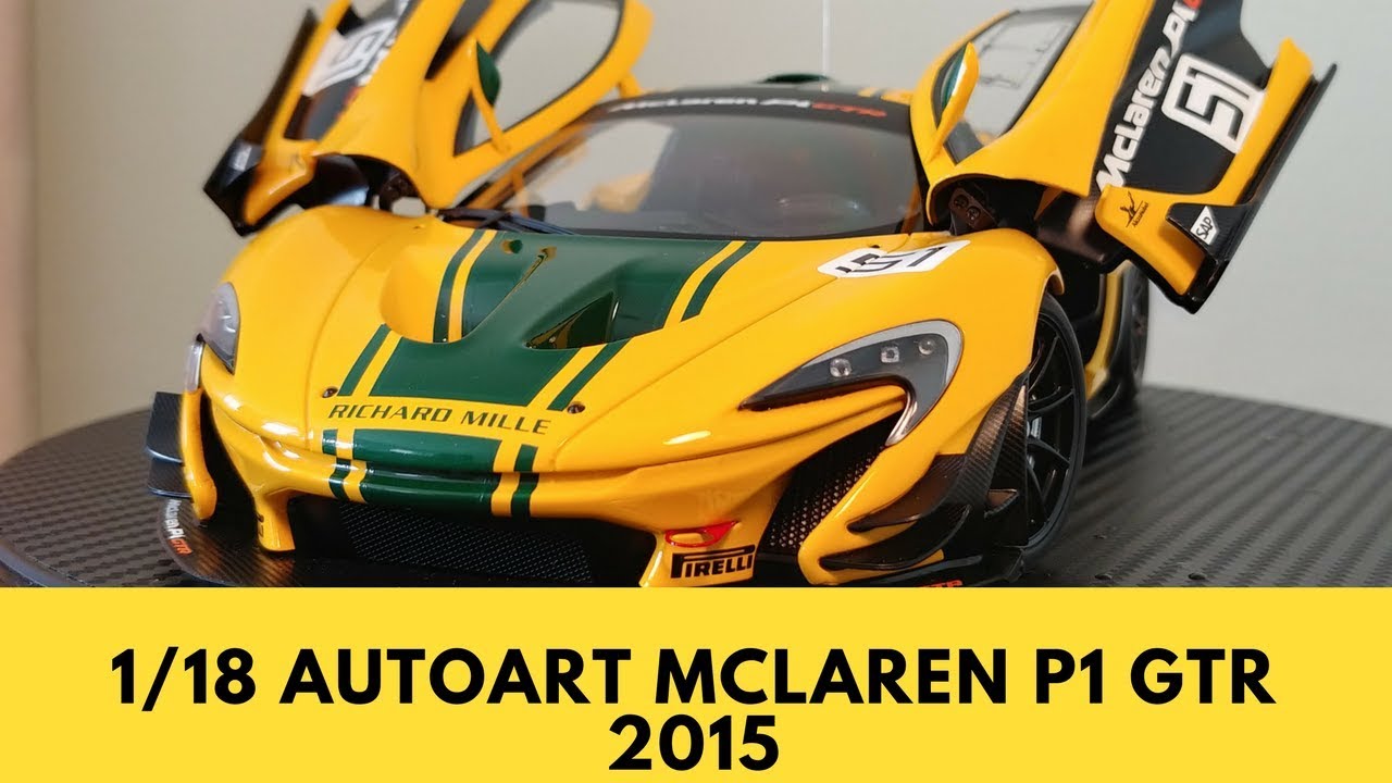 AUTOart 1/18 Mclaren P1 GTR 2015 Geneva Motor Show #51