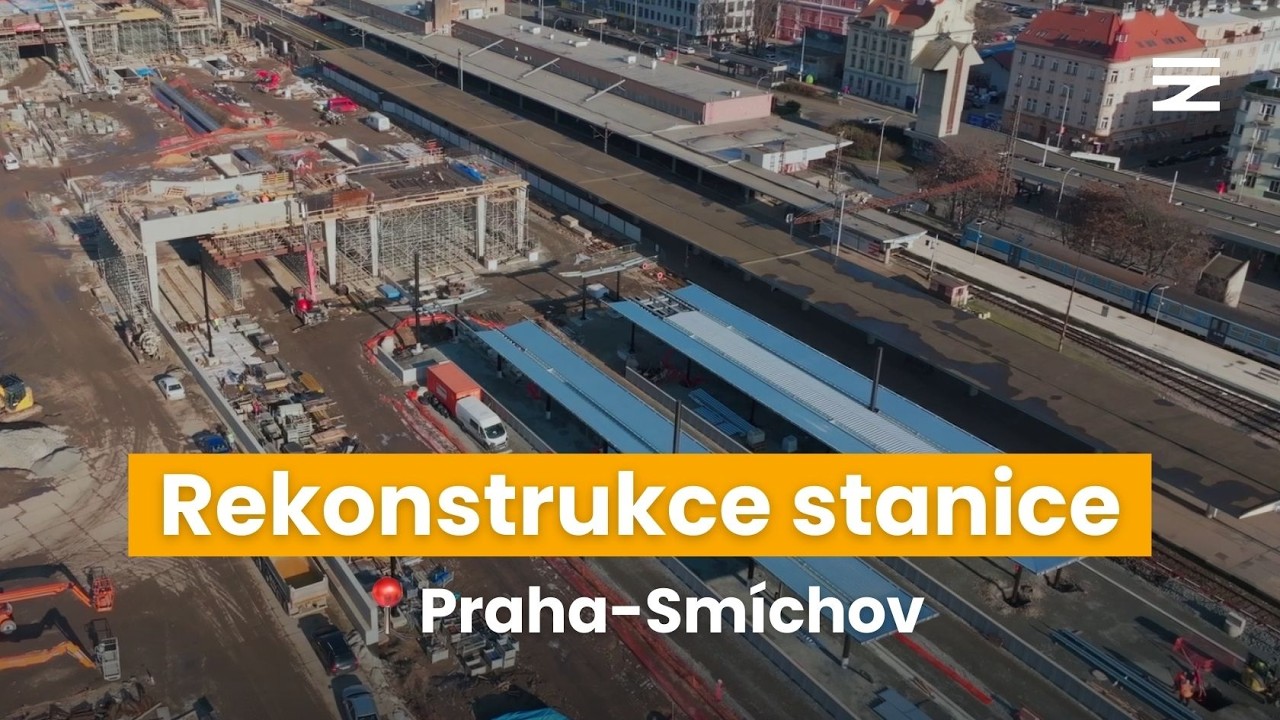 Rekonstrukce stanice | 📍 Praha-Smíchov