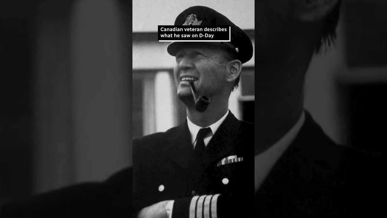 Canadian veteran describes what he saw on D-Day