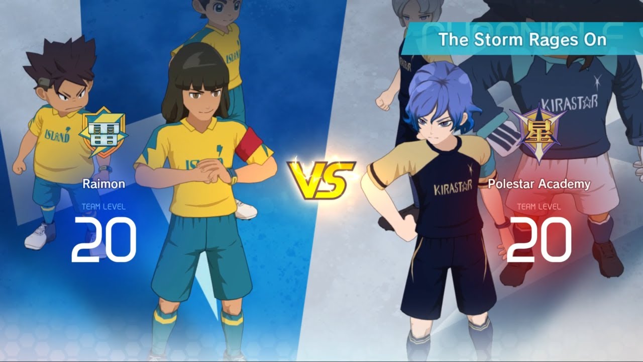 Inakuni Raimon vs Seishou Gakuen (Polestar) Rematch | ChronicleMode #123 | InazumaEleven VictoryRoad
