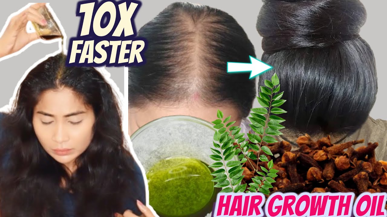 10x Fastest Hair Growing Oil- 4 Drops गंजे सर पर-बाल होंगे 10x तेज़ी से लम्बे घने- सिर्फ 6 Months में