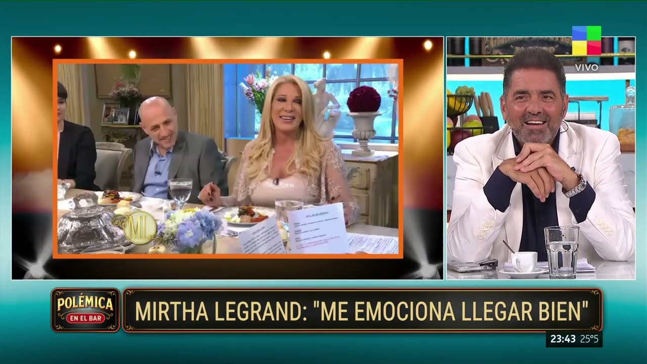 😍 MIRTHA LEGRAND CUMPLE 99 AÑOS