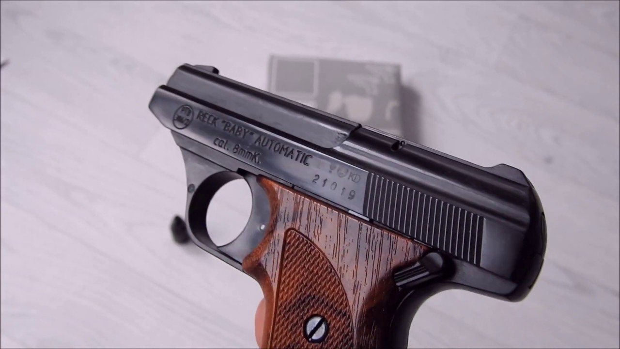 Reck Baby Automatic // 8mmK // Schreckschusspistole Review // PTB-386/2