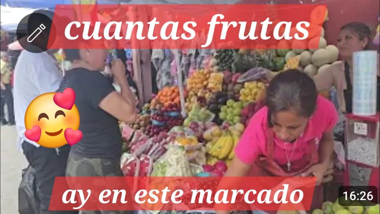  El  MERCADO DE JIUTEPEC MORELOS !!CUANTAS FRUTAS !!! 