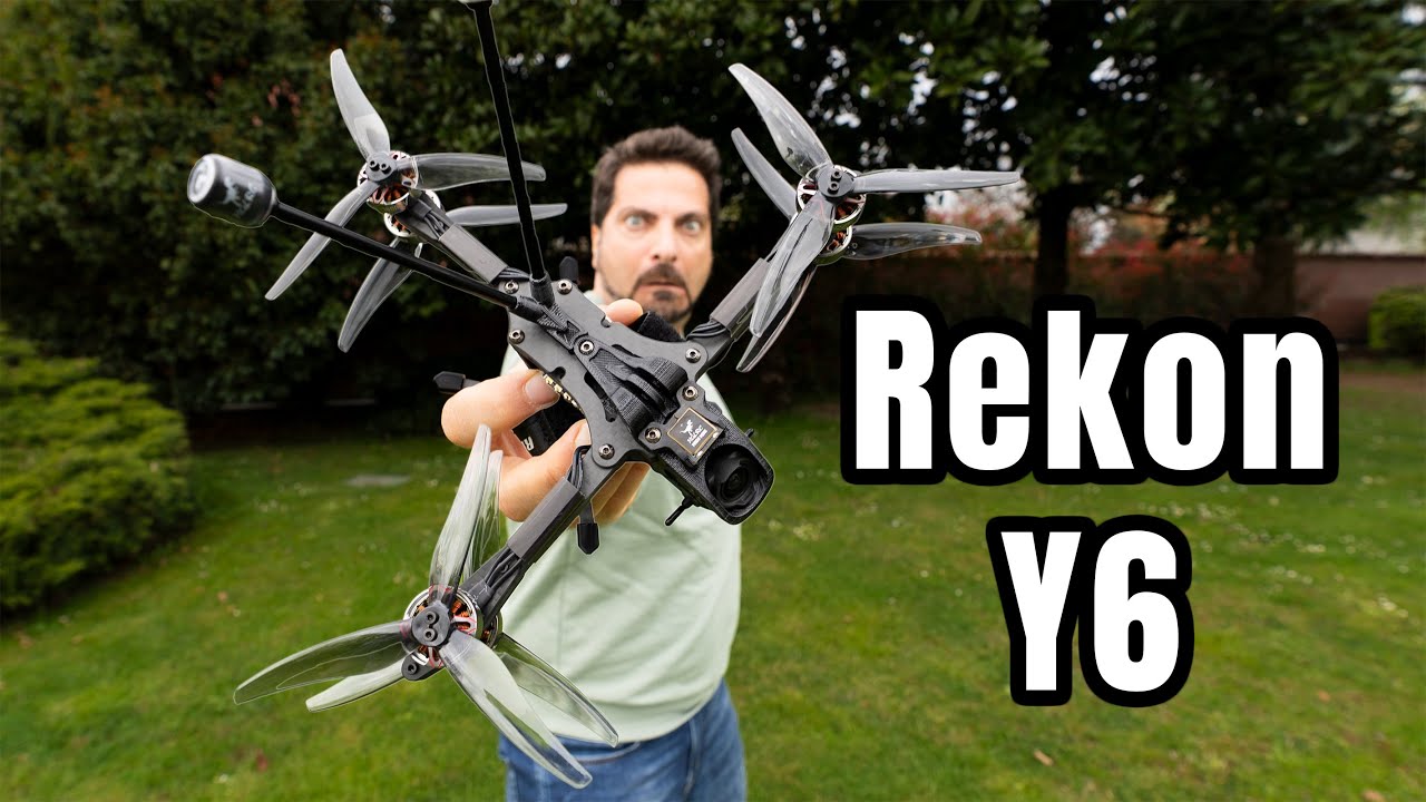 Rekon Y6 Velivolo per FPV Inusuale ma Sorprendente!