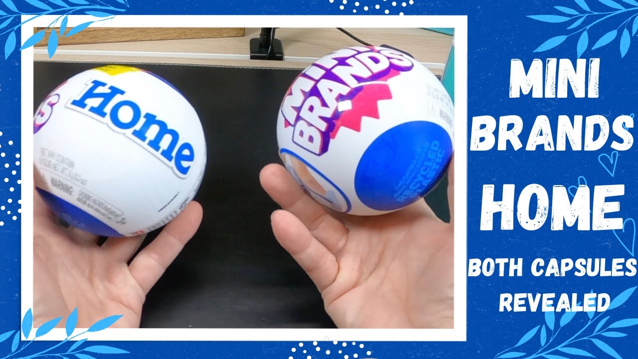 Что внутри капсул Mini Brands HOME? Полная версия + сюрпризы! HD 1080p