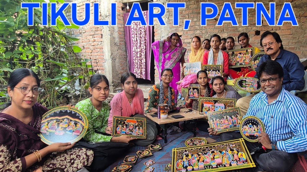 Tikuli Art Legacy: Celebrating with Padma Shri Ashok Kumar Vishwas  #tikuliart #patna  #bihar