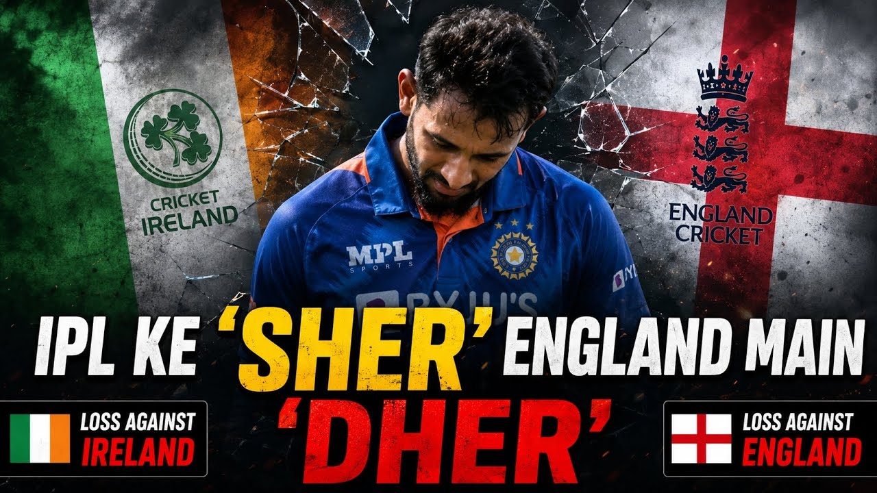 Why IPL Stars Failed In England And Ireland? |  India's Shocking T20 Defeats In England And Ireland 