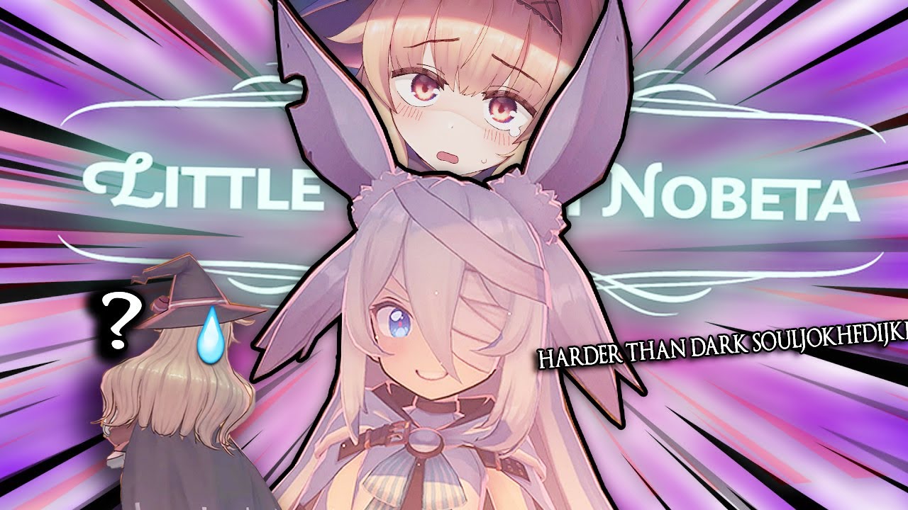 Boss Harder Than SL1 Dark Souls Bosses Just Made Me RAGE QUIT- Little Witch Nobeta Gameplay