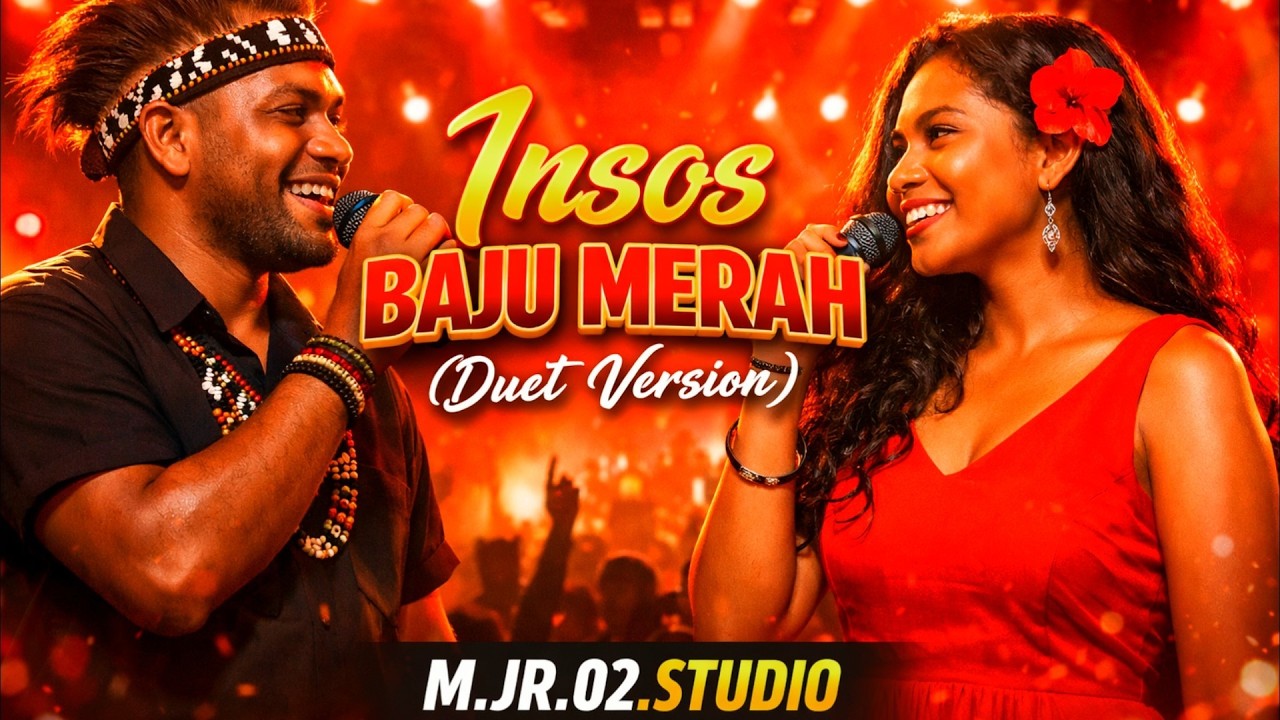 INSOS BAJU MERAH_Duet Version_M.JR.02.STUDIO_(Official Video Music)
