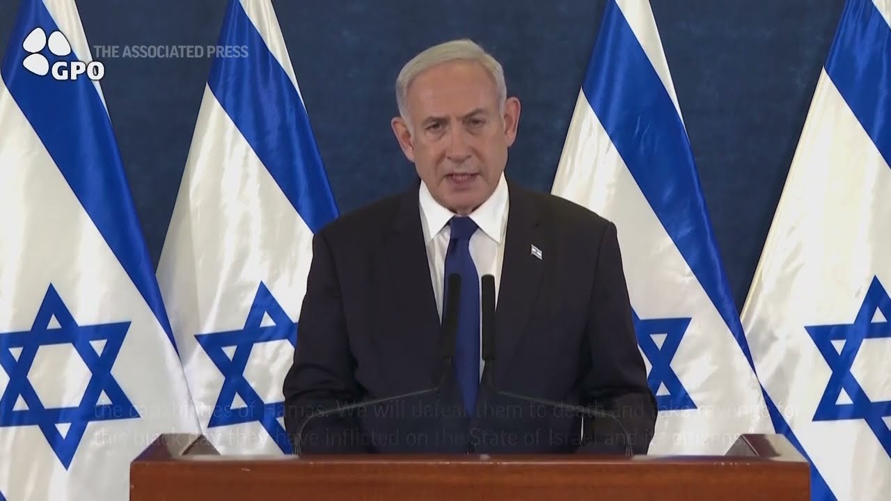 Netanyahu vows to defend Israel in 'defeat to death' for Hamas
