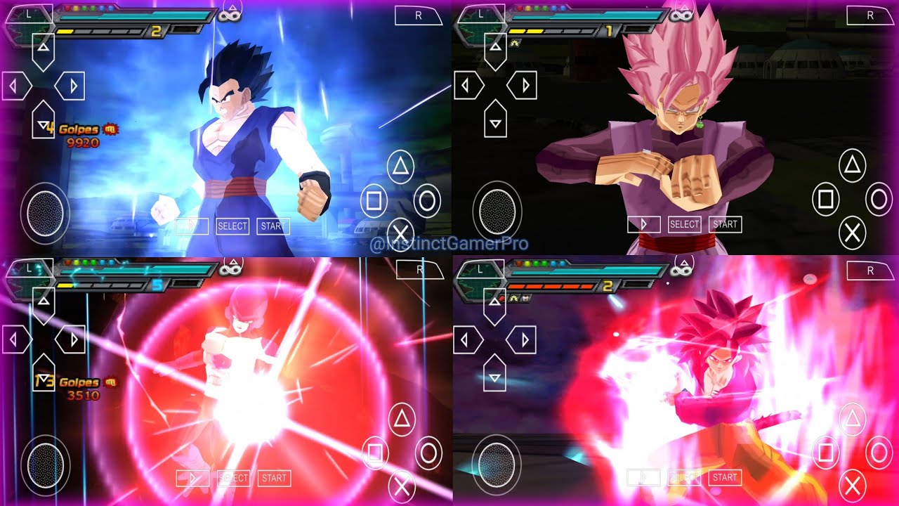 New Dragon Ball Z Budokai Tenkaichi Neon | DBZ TTT ISO | 2025 | PPSSPP