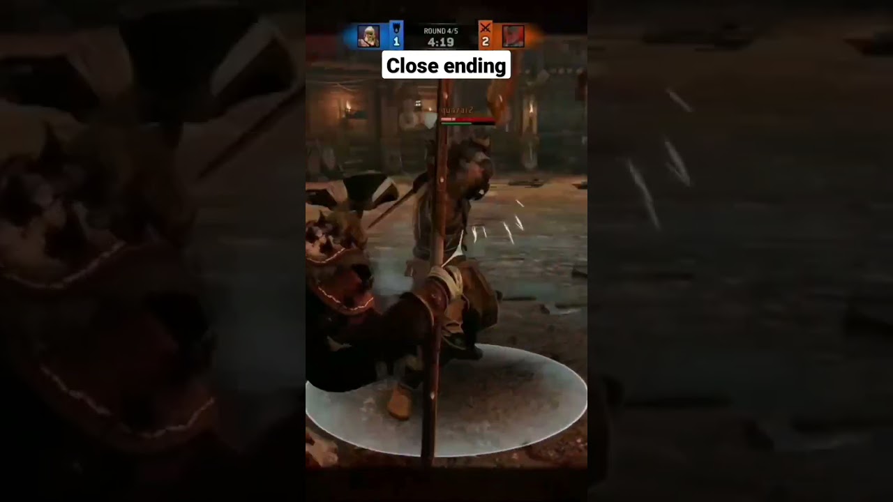For honor. Raider duel