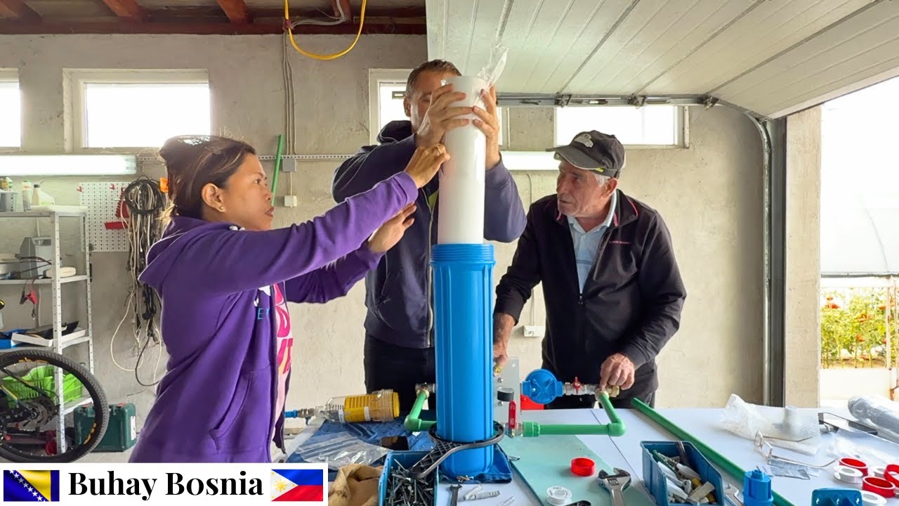 Sami ugrađujemo filter za vodu  | Installing water filter for the house on our own