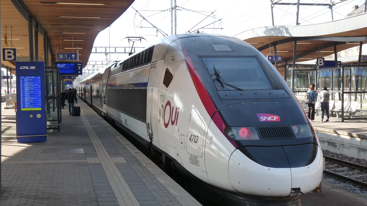 ORTS MG TGV INOUI  2854/2650 Luxembourg/Metz - Paris-Est