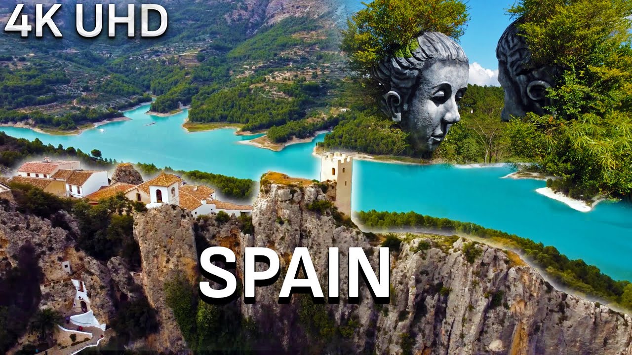 28 Picturesque Small Towns and Villages in Spain (4K Ultra HD) | Scenic Film With Relaxing Music
