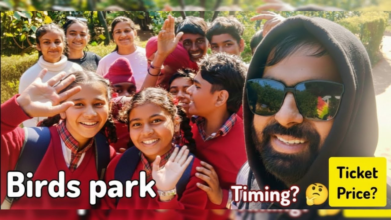 Isse bada Bird Park nahi dekha! 🦜 | Chandigarh Bird Park Vlog