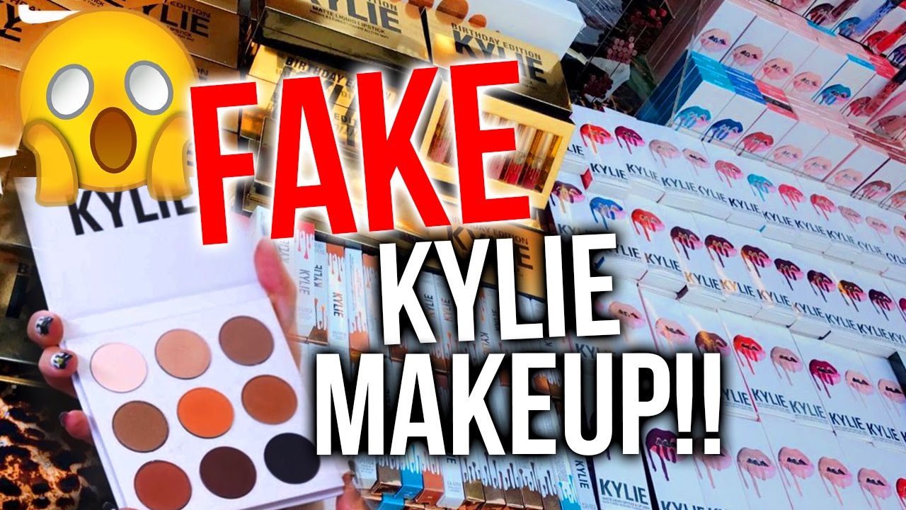 FAKE KYLIE JENNER MAKEUP! LIPKITS, KYSHADOW & OTHERS!