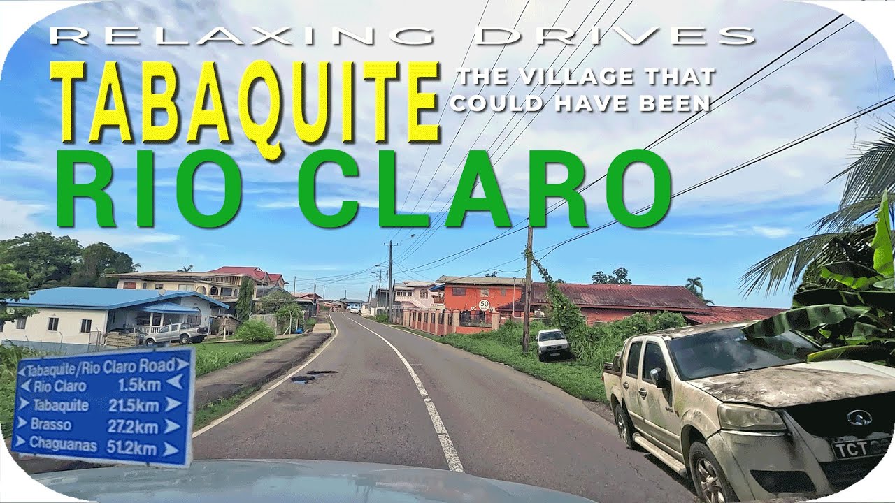 Trinidad's Hidden Roads: Tabaquite-Rio Claro : History + UNKNOWN  roads 4K ASMR