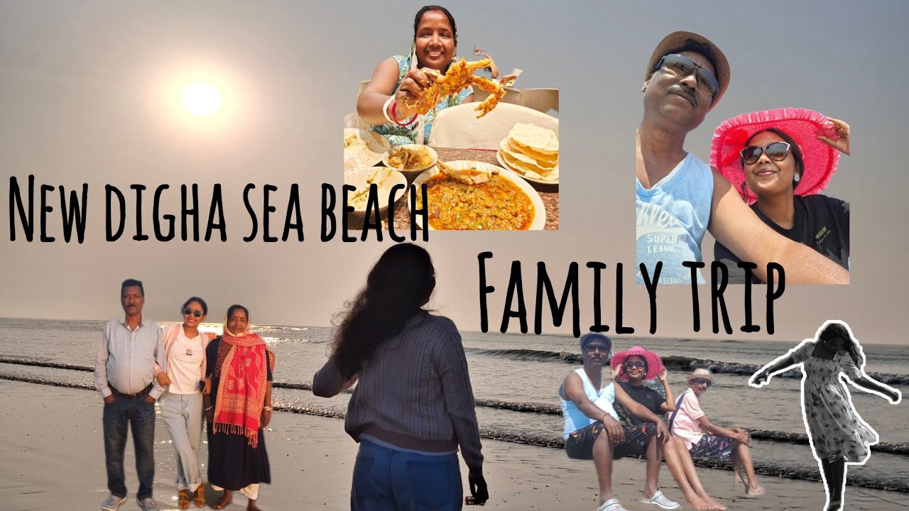 DIGHA TRIP || #Family trip || Digha sea beach || bohot maza aayaa🥰🥰😇🌊