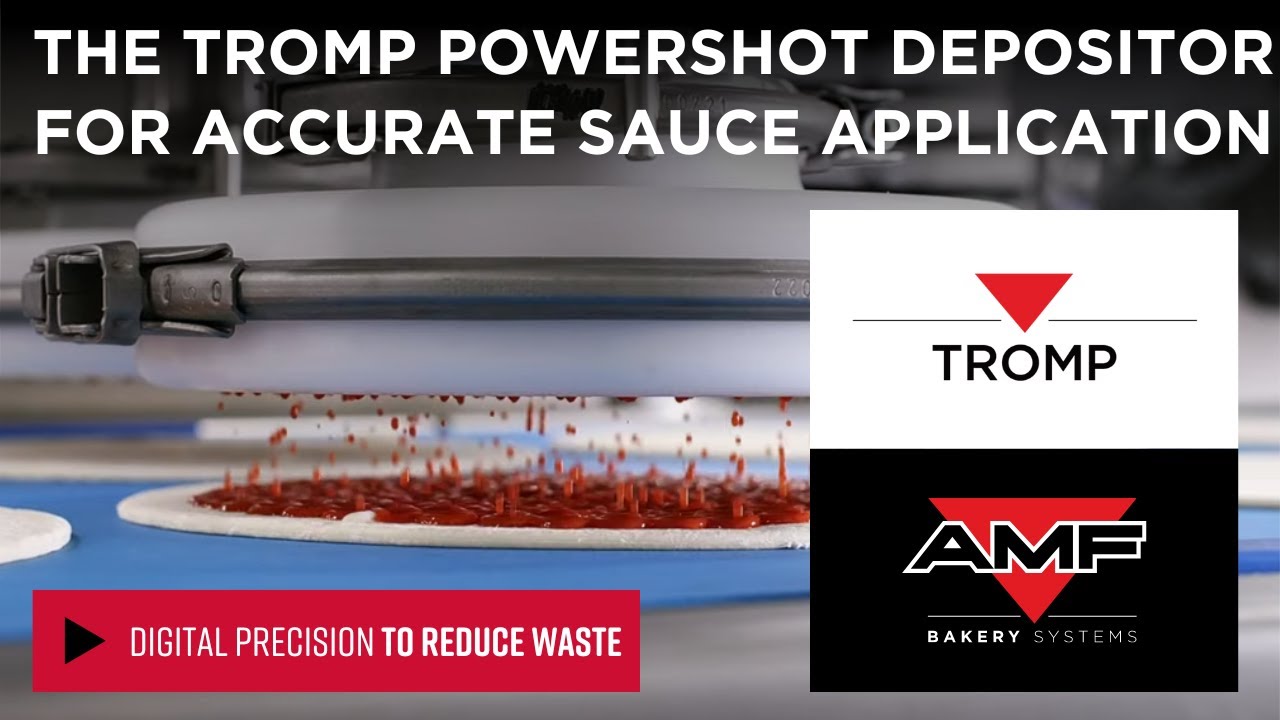 Precision Sauce Application with Tromp Powershot Depositor