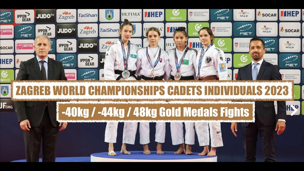 -40kg / -44kg / -48kg  Gold Medals Fights [ ZAGREB WORLD CHAMPIONSHIPS CADETS INDIVIDUALS 2023 ]