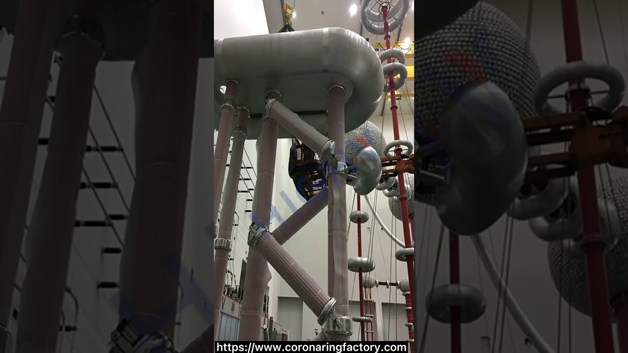 Corona Ring And Grading Ring For China 1200kV High Voltage Laboratory
