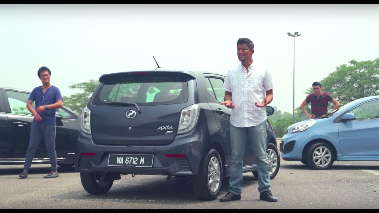 DRIVEN 2015 #4: Perodua Axia vs Proton Iriz vs Kia Picanto