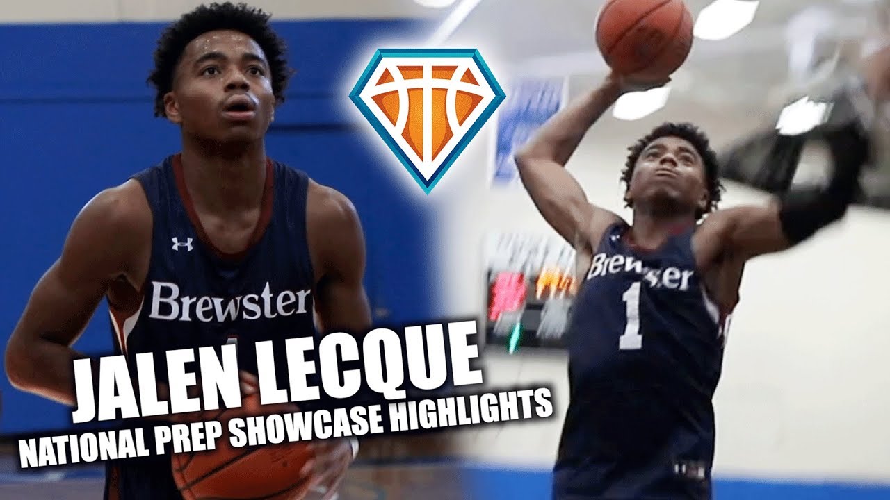 Jalen Lecque is STILL THE BOUNCIEST Guard in High School!! | National Prep Showcase Highlights