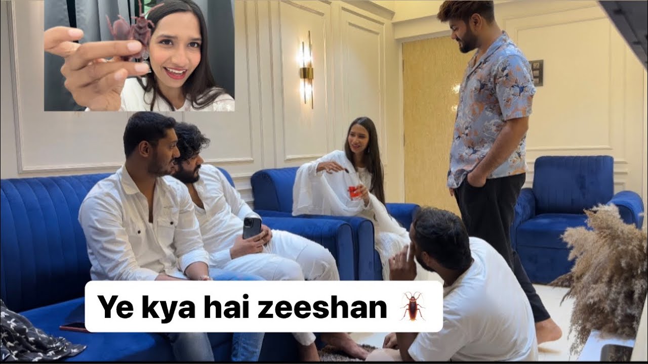 Aarti se dushmani hai zeeshan ko aaj saabit hogaya | prank on zeeshan | Aarti vlogs |