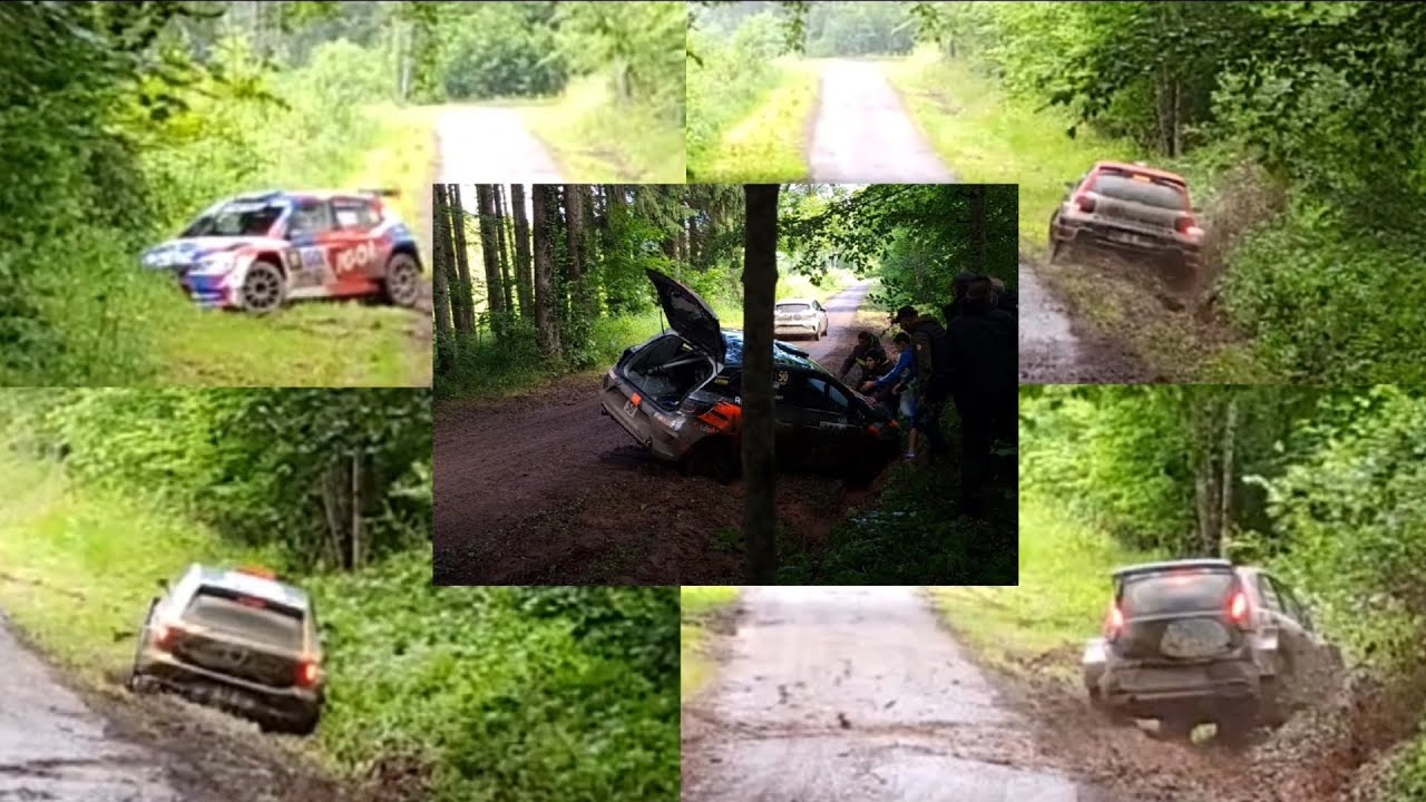 Rallye Vosges Grand Est 2024 jour 1 [crashes]