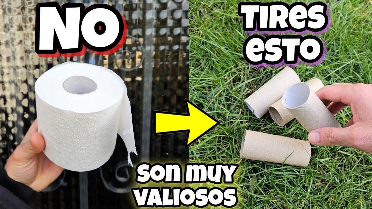 NUNCA MÁS LO TIRES! Rollos de Papel Usados Valen un Diamante en Tus PLANTAS | Huerto, Casa y Jardín