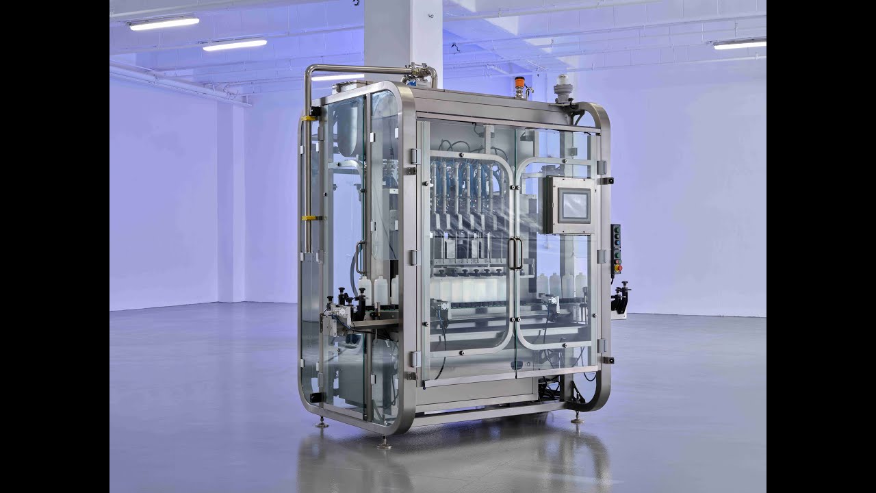 LIQUID FILLING MACHINE LINE UP TO 60BPM