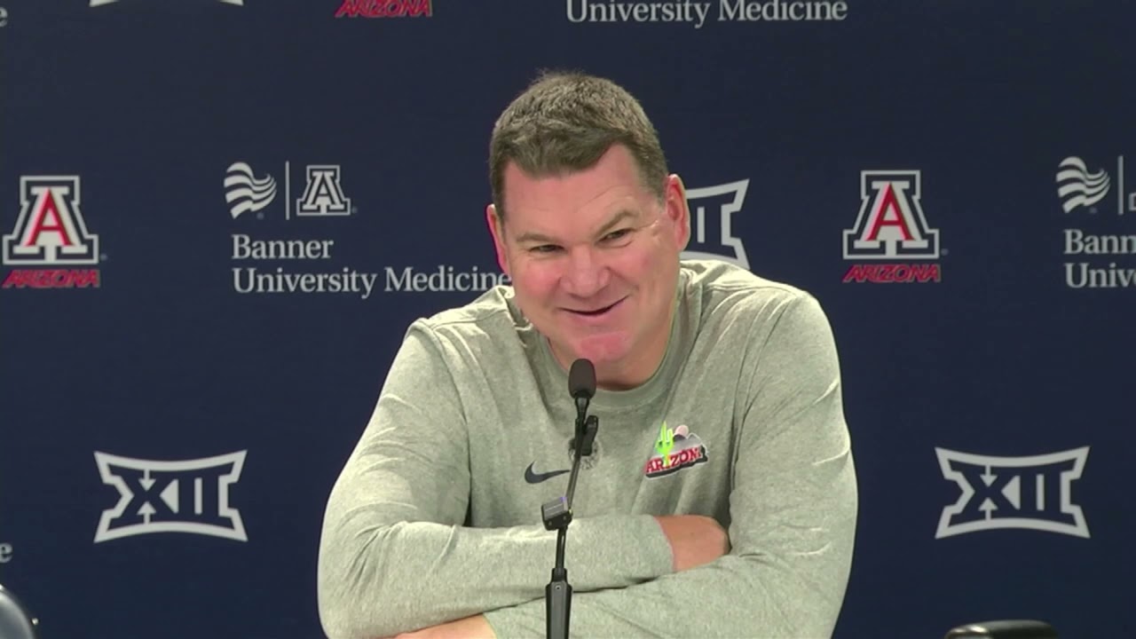 Arizona Basketball Press Conference - Tommy Lloyd