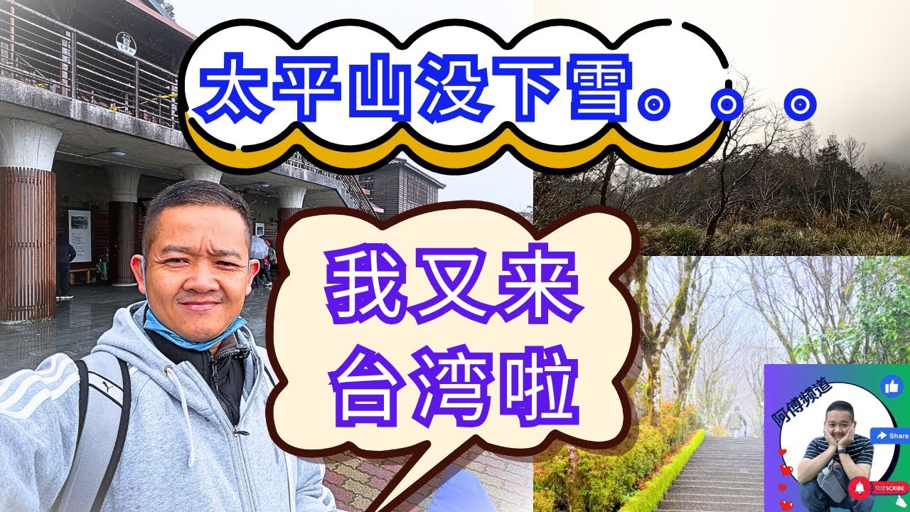 台北 太平山 尽然没下雪？？？？追雪❄️失败🙍
