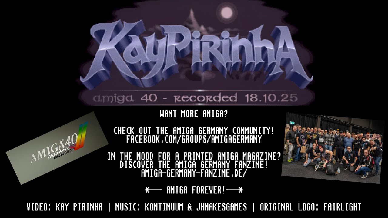 AMIGA40 (AMIGA 40) MÖNCHENGLADBACH | AMIGA GERMANY TREFFEN 18.10.2025