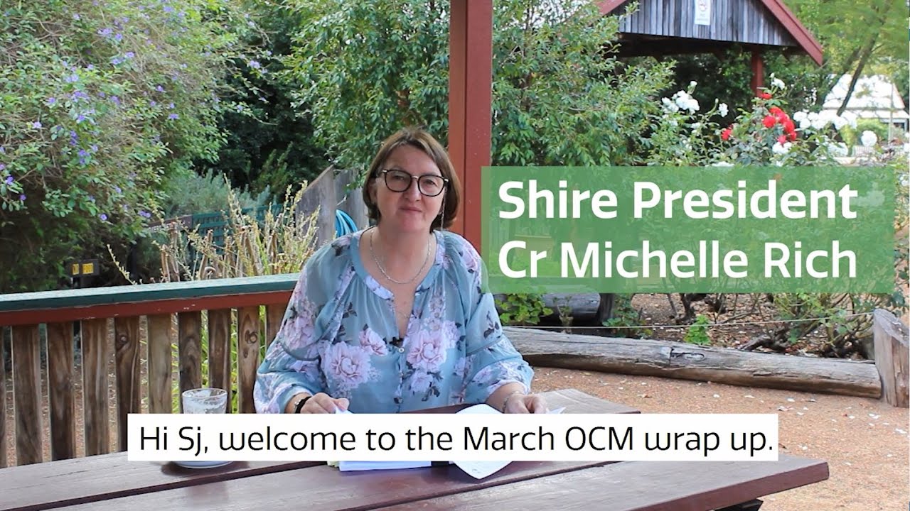 Shire Presidents Ordinary Council Meeting Recap - March 2020