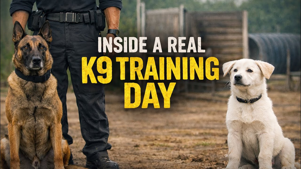 Inside a Real K9 Training Day | No Music, No Tricks, Just Discipline