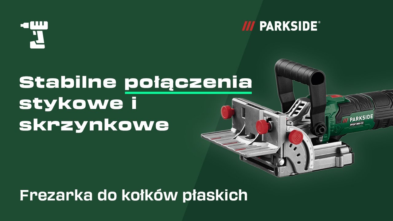 Lamelownica do wykonywania rowk&oacute;w kołk&oacute;w płaskich PARKSIDE do litego drewna,płyt wi&oacute;rowych i sklejki