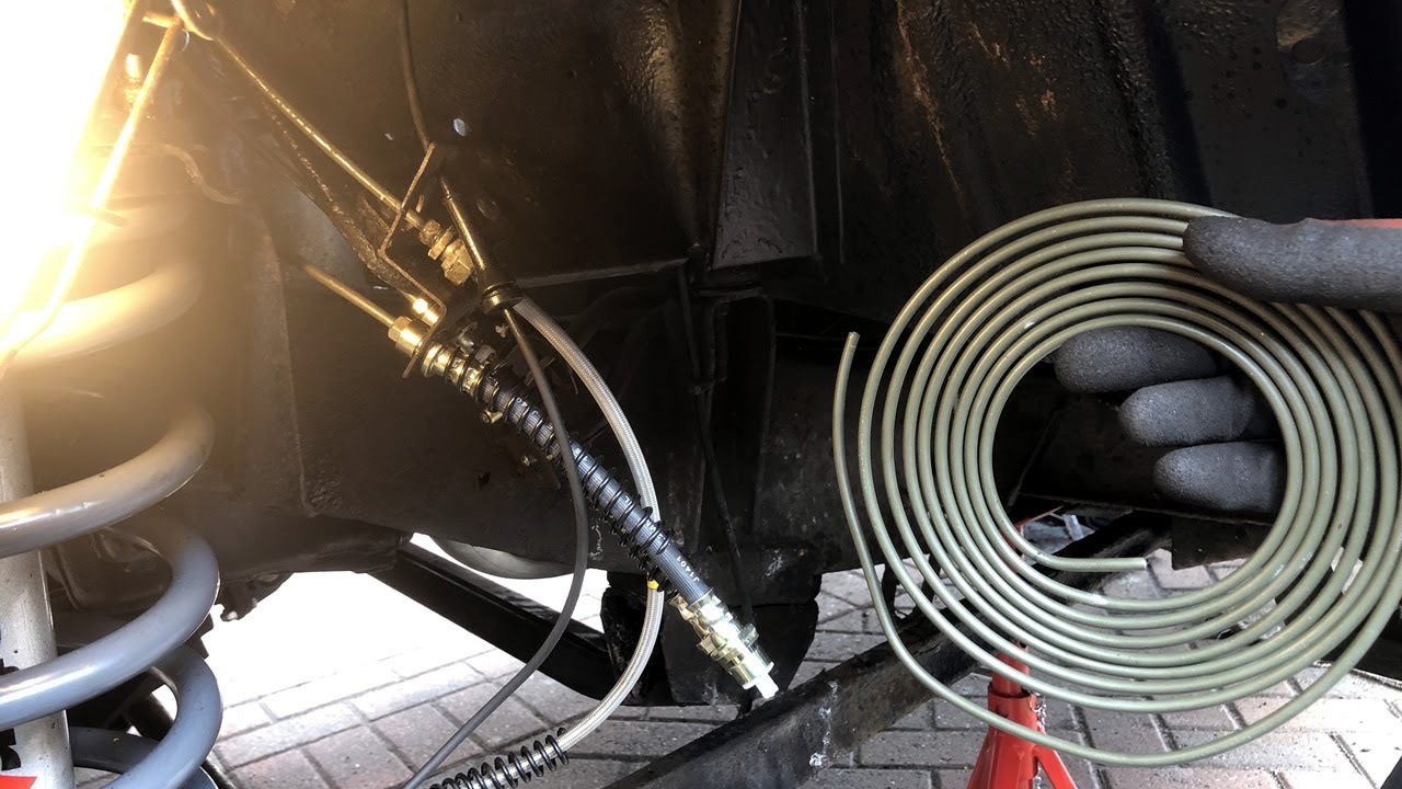 Land Rover Discovery 2 TD5 Replacing Corroded Rusty Rear Brake Lines (they were pretty bad) #td5