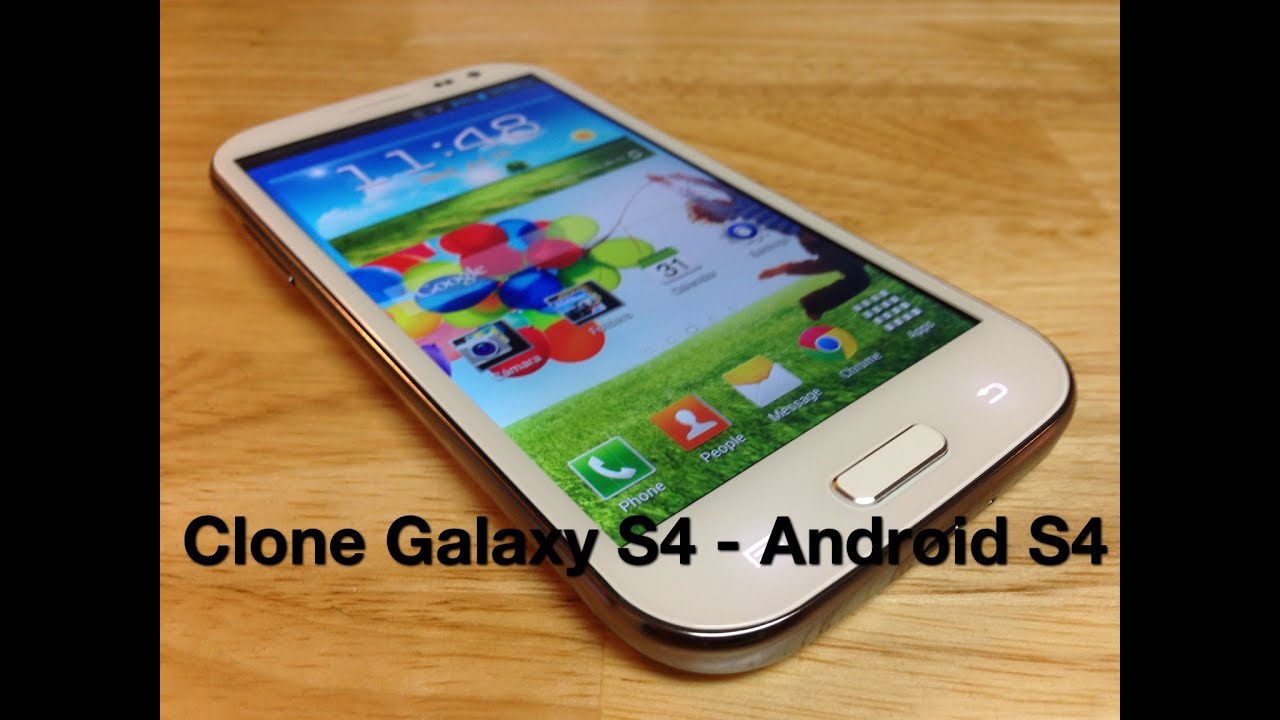 Unboxing Clone Galaxy S4 - Android S4  Celular Chino