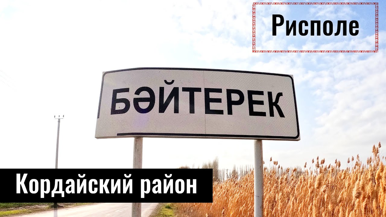 Рисполе | Село Байтерек, Кордайский район, Жамбылская область, Казахстан, 2023 год.