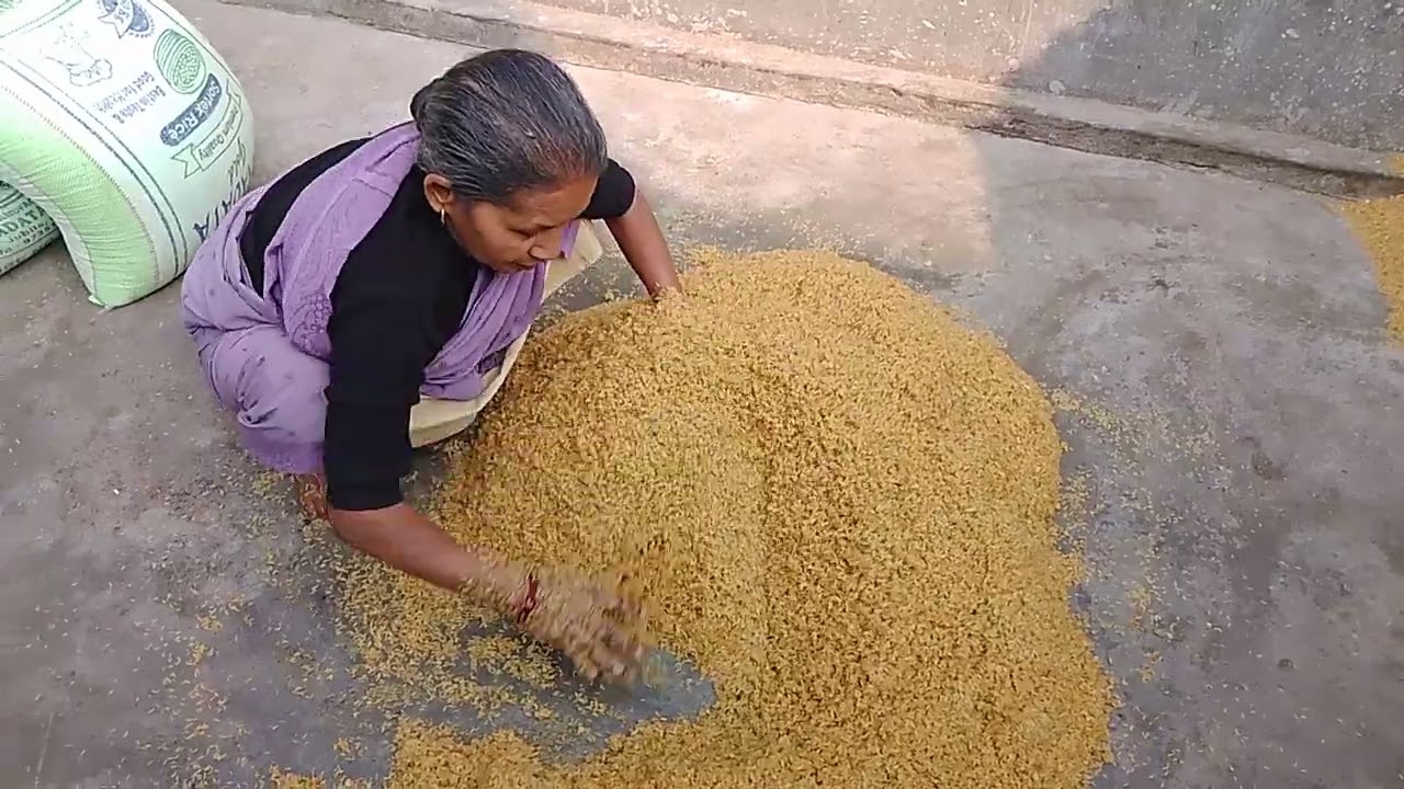 Muri  chawal ka processing full video