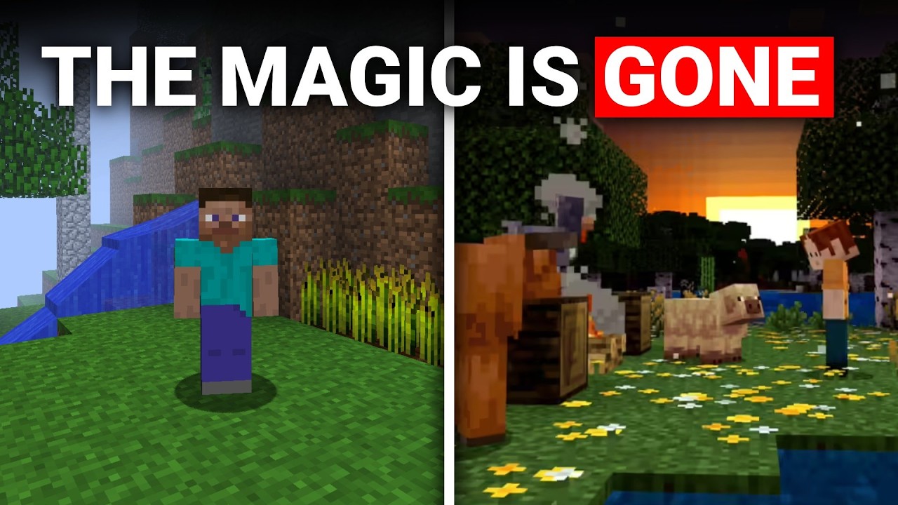 Minecraft вашего детства ушёл в прошлое.