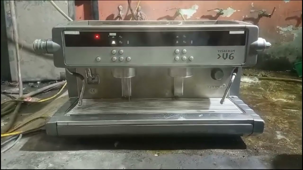 #VISACREM #V6 espresso coffee machine 2 group