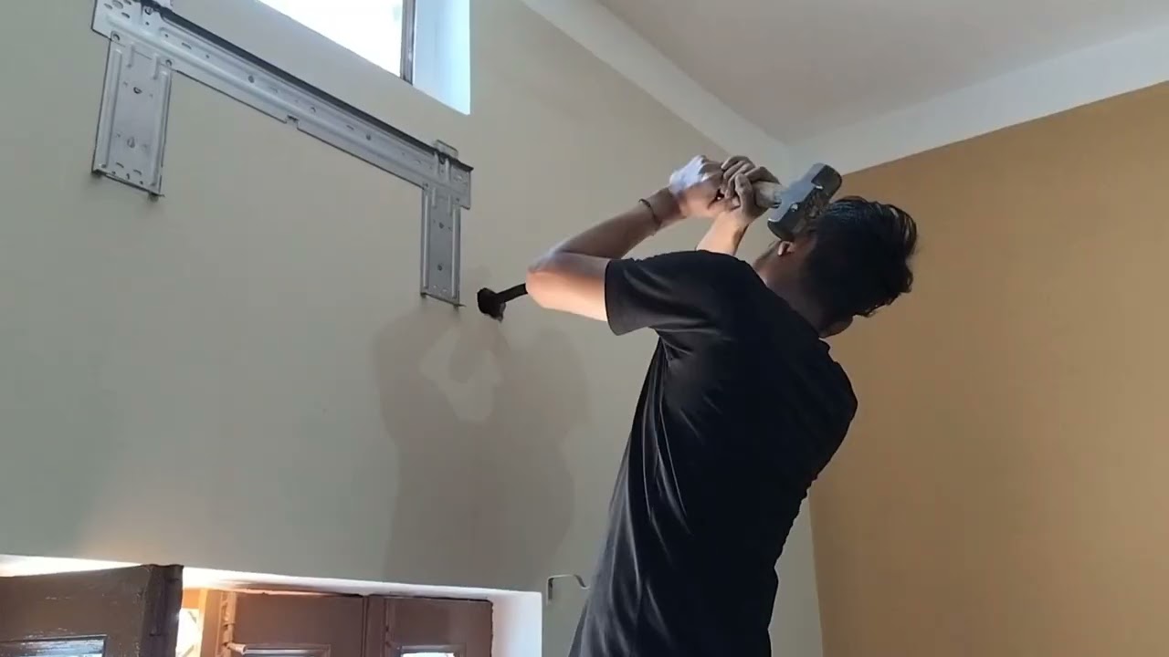 Lloyd AC installation in meja khas #airconditioner #youtubevideo #🛠️🛠️#subscribe
