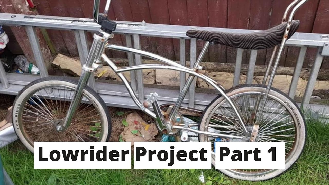 Lowrider bike restoration - Part 1