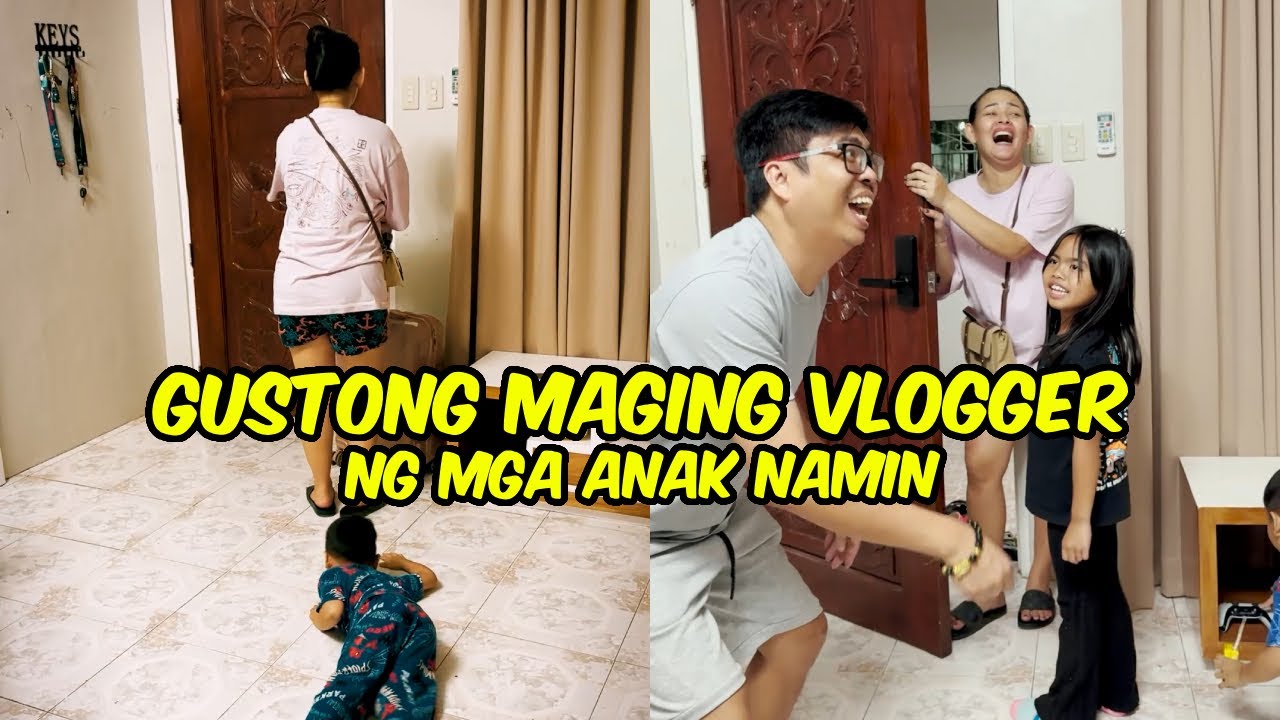 Mga anak namin na gustong maging vlogger #VinFPV